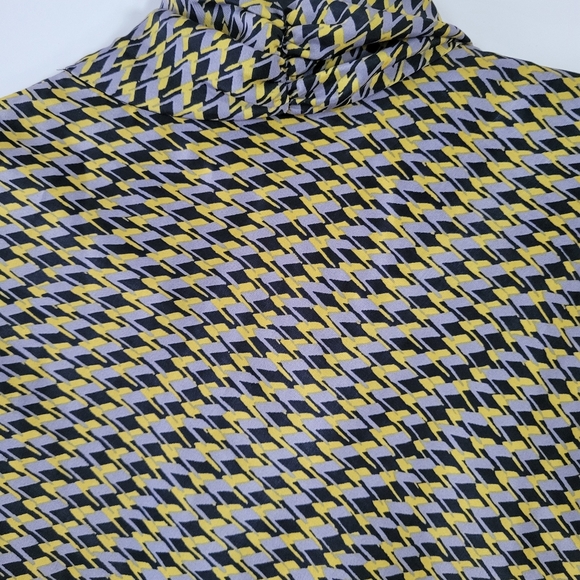 Black Label by Evan-Picone Women's work Patterned sleeveless top sz XL - Picture 2 of 9